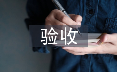 验收监理使命总结